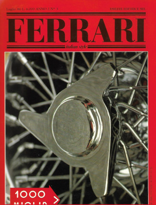 FERRARI ITALIAN STYLE 1986 JULY - ITALIAN LANGUAGE,MILLE MIGLIA